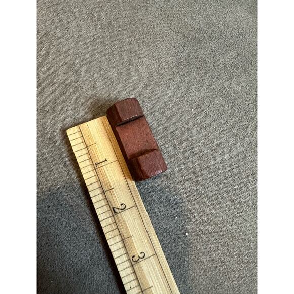 Lincoln Logs Vintage Lot 16 One Single Notch Wooden Building Blocks Round Logs - Picture 4 of 4